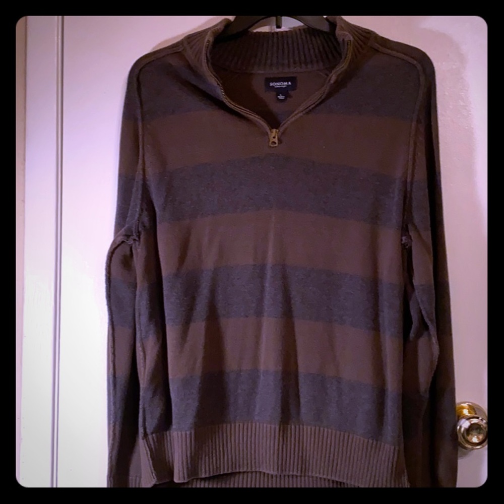 Men’s Sonoma Quarter Zip Pullover Sweater